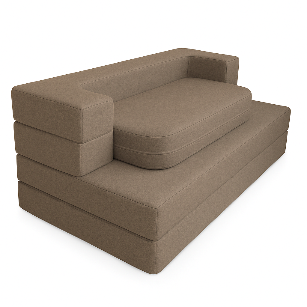 4-delt foldemadrass Sofa - Utendørs