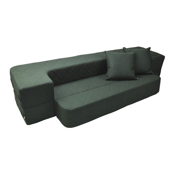 color_como 10 bottle green quilt