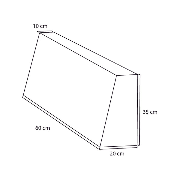 Ryggputer - 60 cm